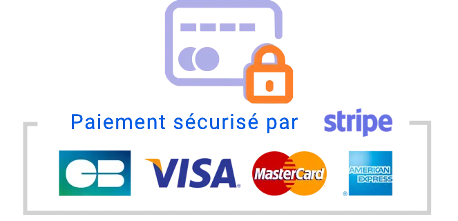Paiement sécurisé par Stripe